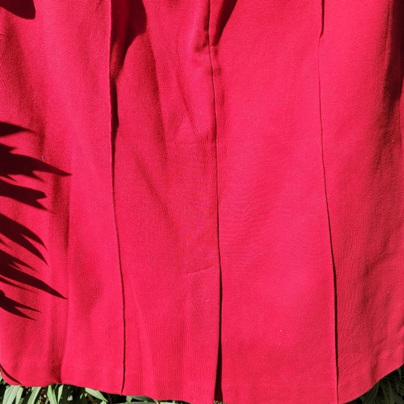 PRINTINE 80% COTTON A Line Stretch comfy womens 2 pc dress suit plus size - Picture 16 of 16